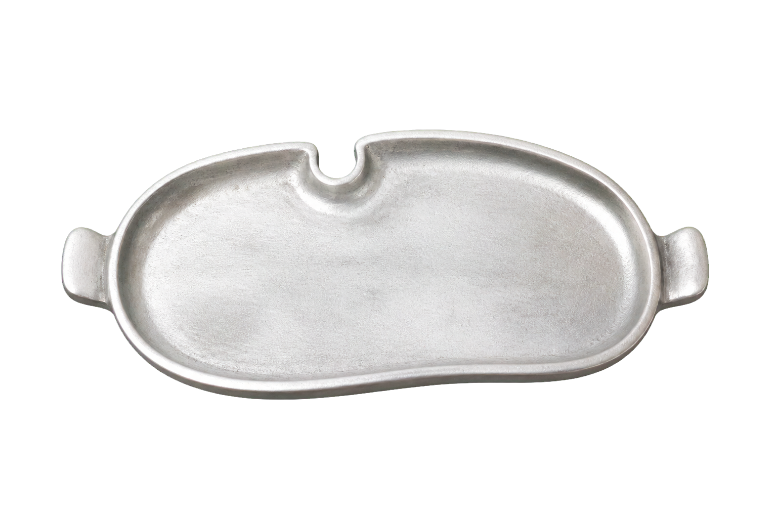 NOTCHED ALUMINUM TRAY
